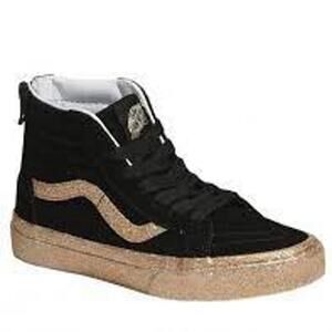 Vans Sk8 Hi Zip Party Glitter SZ-12C